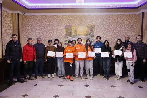 60 альпинистов поднялись на Хачадаг в память о жертвах Ходжалы