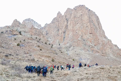 60 альпинистов поднялись на Хачадаг в память о жертвах Ходжалы