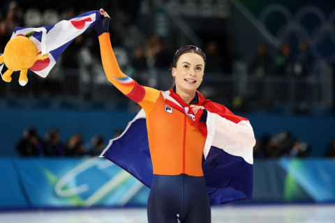 Конькобежка Фемке Кок установила новый олимпийский рекорд в дистанции на 500 м