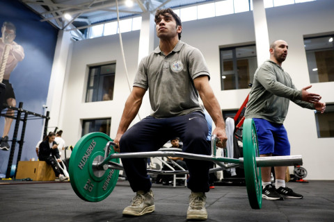 Сборная Азербайджана по парадзюдо прошла тесты физической подготовки