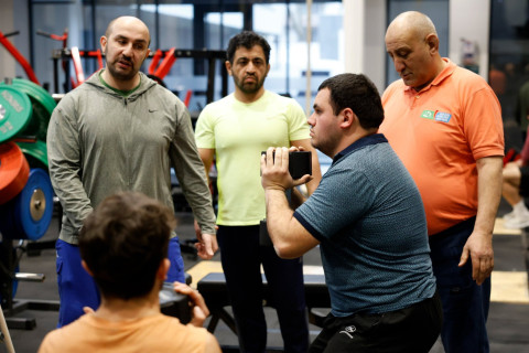 Сборная Азербайджана по парадзюдо прошла тесты физической подготовки