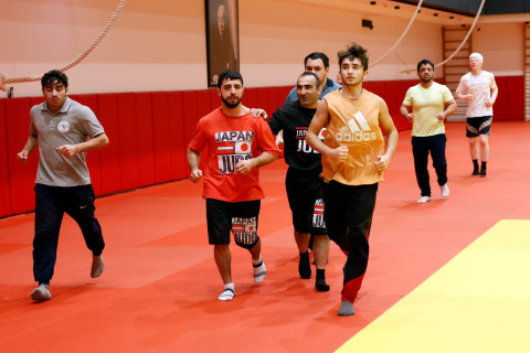 Сборная Азербайджана по парадзюдо прошла тесты физической подготовки