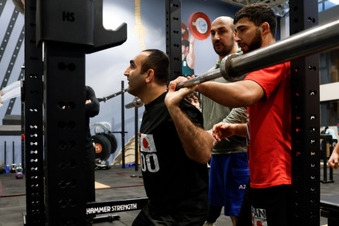 Сборная Азербайджана по парадзюдо прошла тесты физической подготовки