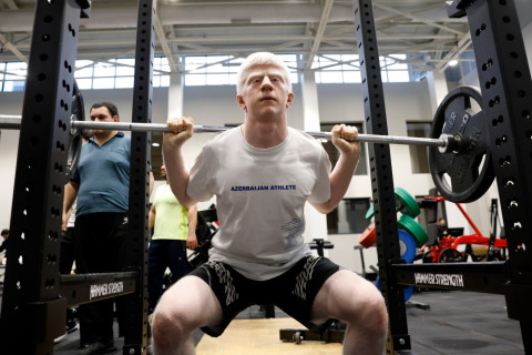 Сборная Азербайджана по парадзюдо прошла тесты физической подготовки