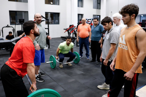 Сборная Азербайджана по парадзюдо прошла тесты физической подготовки