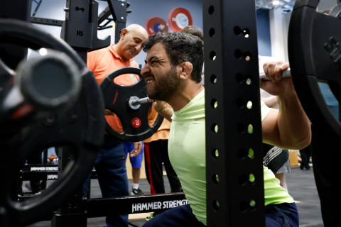 Сборная Азербайджана по парадзюдо прошла тесты физической подготовки