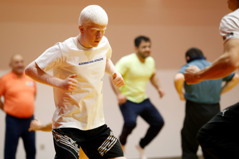 Сборная Азербайджана по парадзюдо прошла тесты физической подготовки