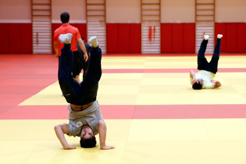 Сборная Азербайджана по парадзюдо прошла тесты физической подготовки