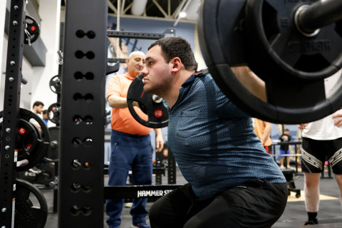 Сборная Азербайджана по парадзюдо прошла тесты физической подготовки