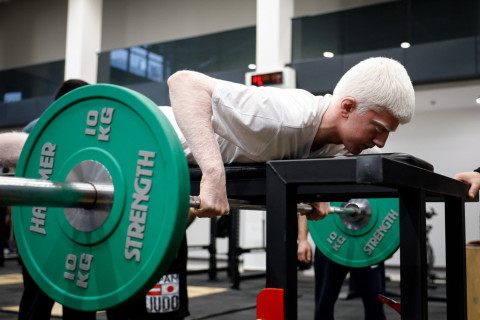 Сборная Азербайджана по парадзюдо прошла тесты физической подготовки