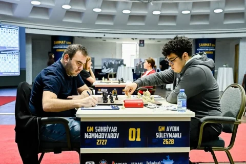 На чемпионате Азербайджана по шахматам состоялись первые полуфиналы - ФОТО
