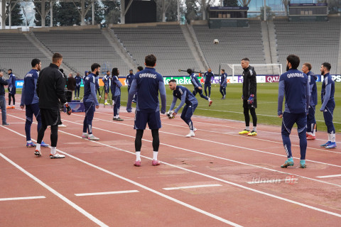 "Карабах" провел тренировку в преддверии матча с "Ньюкаслом" - ФОТО