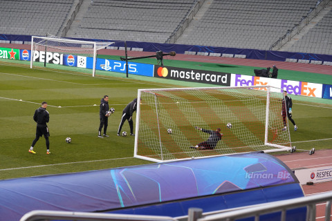 "Карабах" провел тренировку в преддверии матча с "Ньюкаслом" - ФОТО