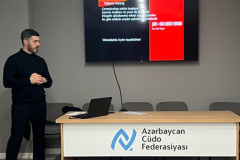 Yeniyetmə cüdoçu qızlar üçün sağlam qidalanma seminarı keçirilib