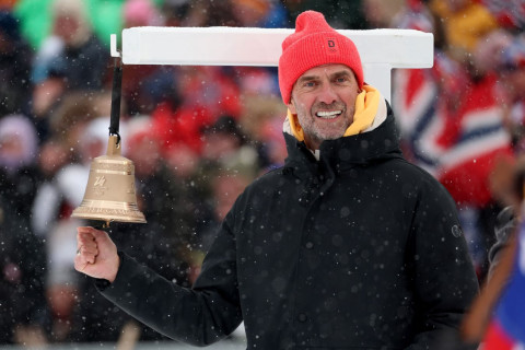 Klopp Olimpiadada kişilərin biatlon estafetində simvolik olaraq iştirak edib