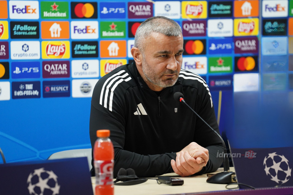 Qurban Qurbanov: “Rəqib bəzi komponentlərdə bizi üstələyir” - İDMAN.BİZ MƏTBUAT KONFRANSINDA + VİDEO