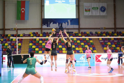 Qadın voleybolçular arasında Azərbaycan Yüksək Liqasında 14-cü tur baş tutacaq