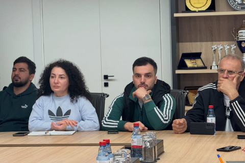 Для тренеров сборных по дзюдо проведен просветительский семинар - ФОТО