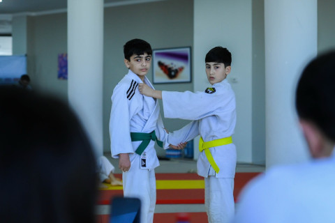 В Азербайджане стартовали экзамены по технике дзюдо - ФОТО