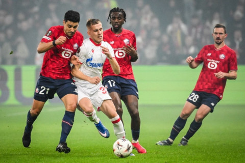 Лига Европы: "Црвена Звезда" обыграла "Лилль" - ОБНОВЛЕНО - ВИДЕО