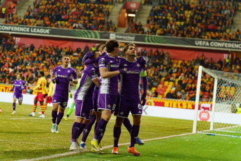 Лига конференций: "Фиорентина" разгромила "Ягеллонию" - ОБНОВЛЕНО