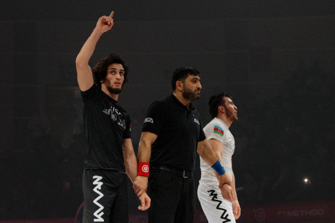 Azərbaycan idmançıları qrapplinq üzrə turnirdə qızıl medal qazanıblar - FOTO