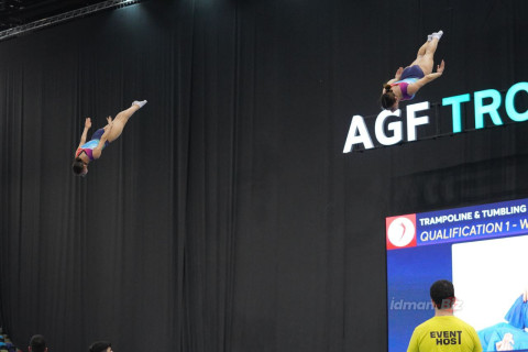 Batut gimnastikası və tamblinq üzrə Dünya Kuboku: Təsnifat mərhələsi arxada qaldı
