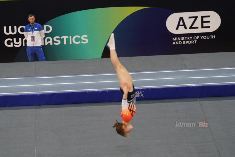 Baku hosts AGF Trophy World Cup stage in trampoline gymnastics - PHOTO