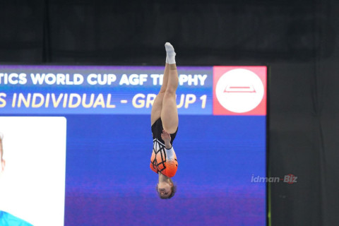 Baku hosts AGF Trophy World Cup stage in trampoline gymnastics - PHOTO