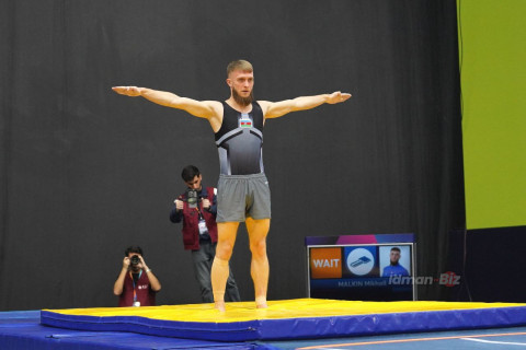 Baku hosts AGF Trophy World Cup stage in trampoline gymnastics - PHOTO