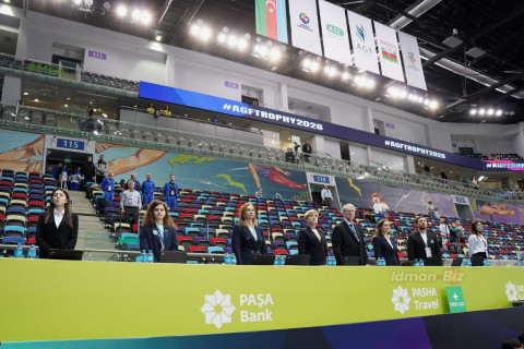 В Баку стартовал этап Кубка мира по батутной гимнастике и тамблингу AGF Trophy