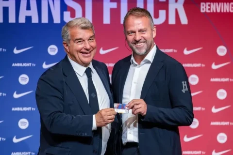 Laporta: “Hansi Flikin mavi gözləri mənə Yohan Kroyffu xatırladır”