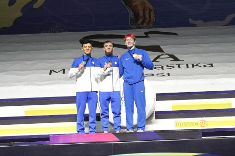 Азербайджанские гимнасты завершили Кубок мира с шестью медалями - ОБНОВЛЕНО + ФОТО