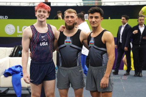 Азербайджанские гимнасты завершили Кубок мира с шестью медалями - ОБНОВЛЕНО + ФОТО