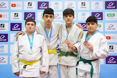 Cüdo üzrə U-14 Liqa yarışının ilk turu başa çatdı - FOTO