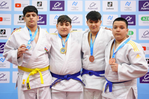 Cüdo üzrə U-14 Liqa yarışının ilk turu başa çatdı - FOTO