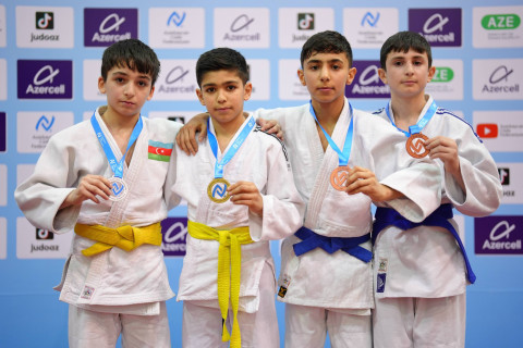 Cüdo üzrə U-14 Liqa yarışının ilk turu başa çatdı - FOTO
