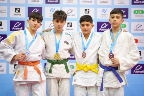 Cüdo üzrə U-14 Liqa yarışının ilk turu başa çatdı - FOTO