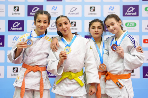 Cüdo üzrə U-14 Liqa yarışının ilk turu başa çatdı - FOTO