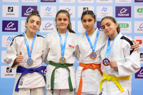 Cüdo üzrə U-14 Liqa yarışının ilk turu başa çatdı - FOTO