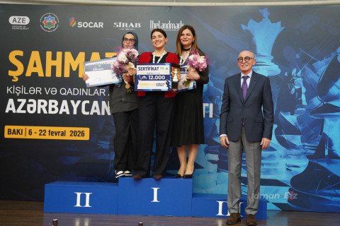 Cостоялось закрытие чемпионата Азербайджана по шахматам - ФОТО