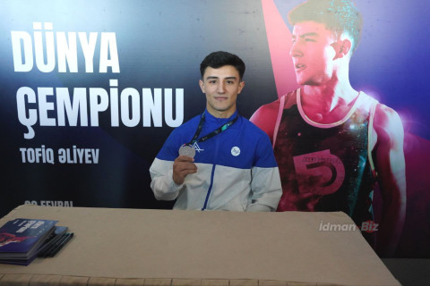 Тофик Алиев: "Не стал рисковать, чтобы не остаться без медали"
