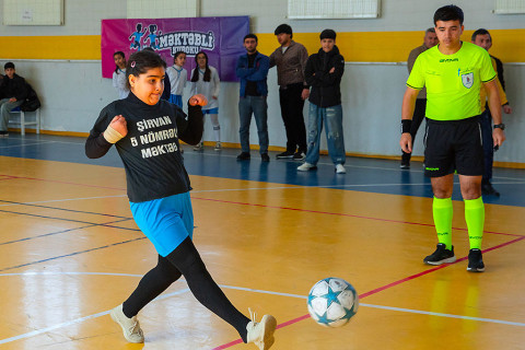 “Məktəbli Kuboku”nun bölgələr üzrə final oyunları başa çatdı - FOTO