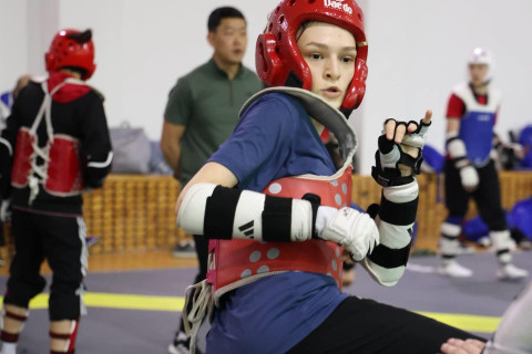 Azərbaycanın taekvondo millisi Özbəkistanda hazırlıq keçir - FOTO