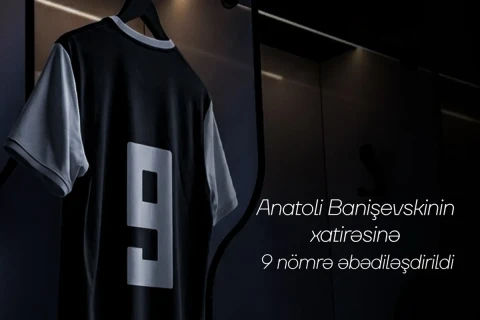 "Нефтчи" навсегда закрепил девятый номер за Анатолием Банишевским