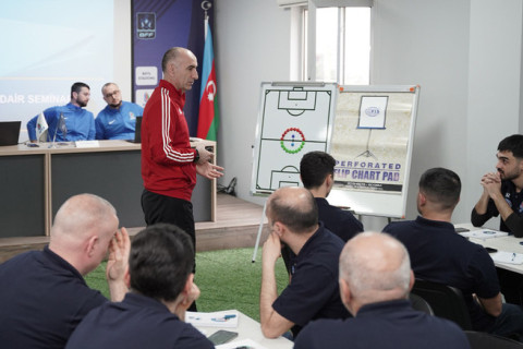 Bakıda futbol üzrə məşqçi kurslarına start verilib - FOTO