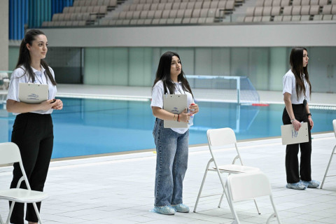 Dövlət qurumlarının əməkdaşları arasında üzgüçülük yarışı keçirilib - YENİLƏNİB + FOTO/VİDEO