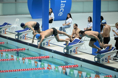 Dövlət qurumlarının əməkdaşları arasında üzgüçülük yarışı keçirilib - YENİLƏNİB + FOTO/VİDEO