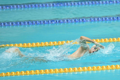 Dövlət qurumlarının əməkdaşları arasında üzgüçülük yarışı keçirilib - YENİLƏNİB + FOTO/VİDEO