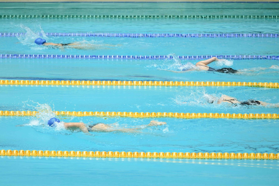 Dövlət qurumlarının əməkdaşları arasında üzgüçülük yarışı keçirilib - YENİLƏNİB + FOTO/VİDEO